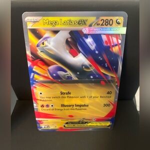 JUMBO Mega Latias EX Pokemon Card